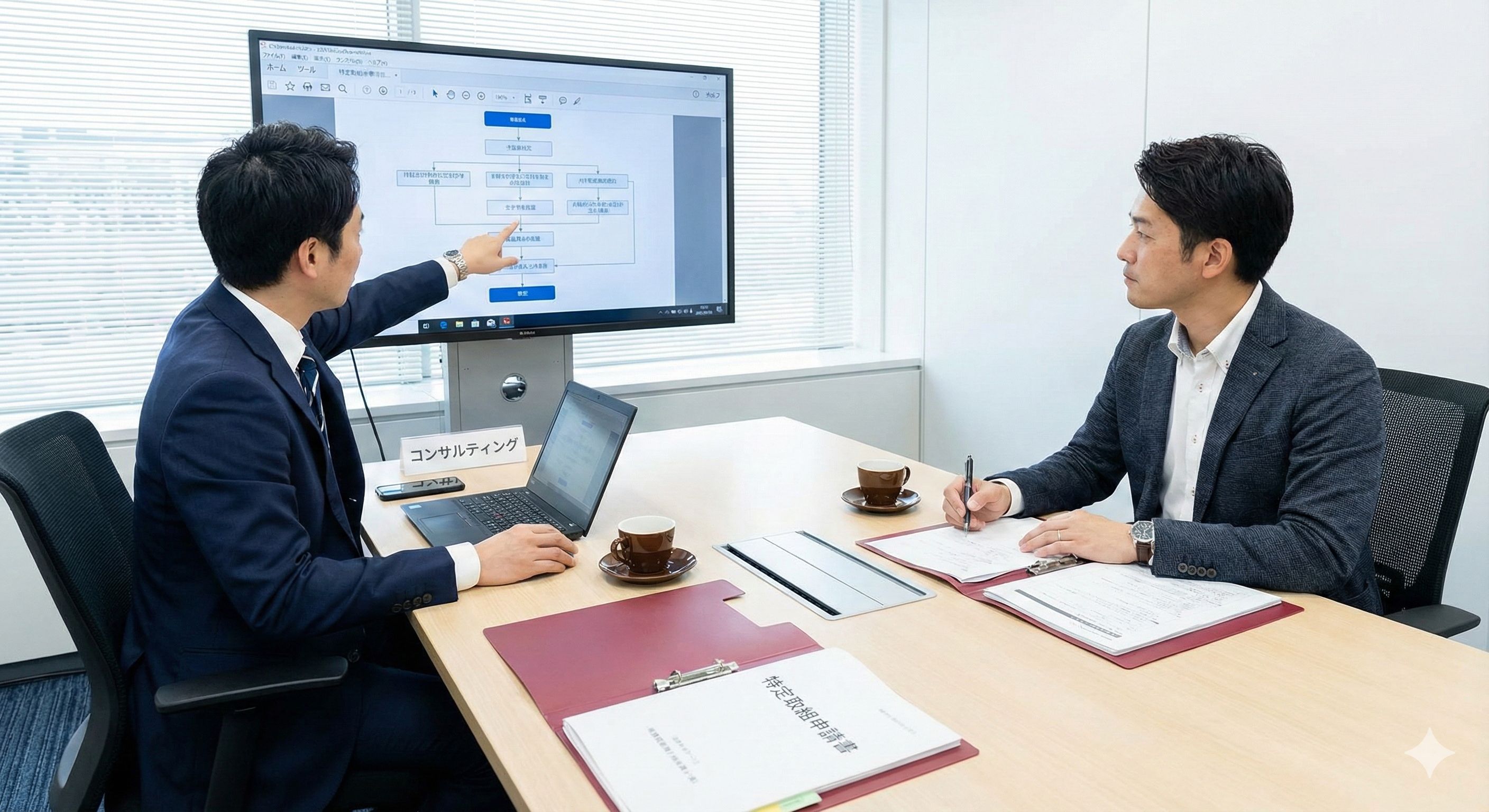 特定取組申請書作成支援のコンサルティング